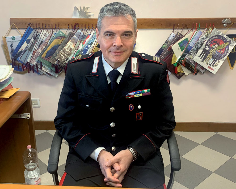 Simone Bazzani nuovo Comandante dei Carabinieri a Zevio